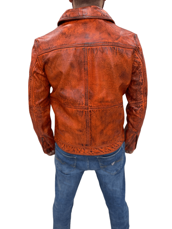 100% Top Grain Leather Jacket C13