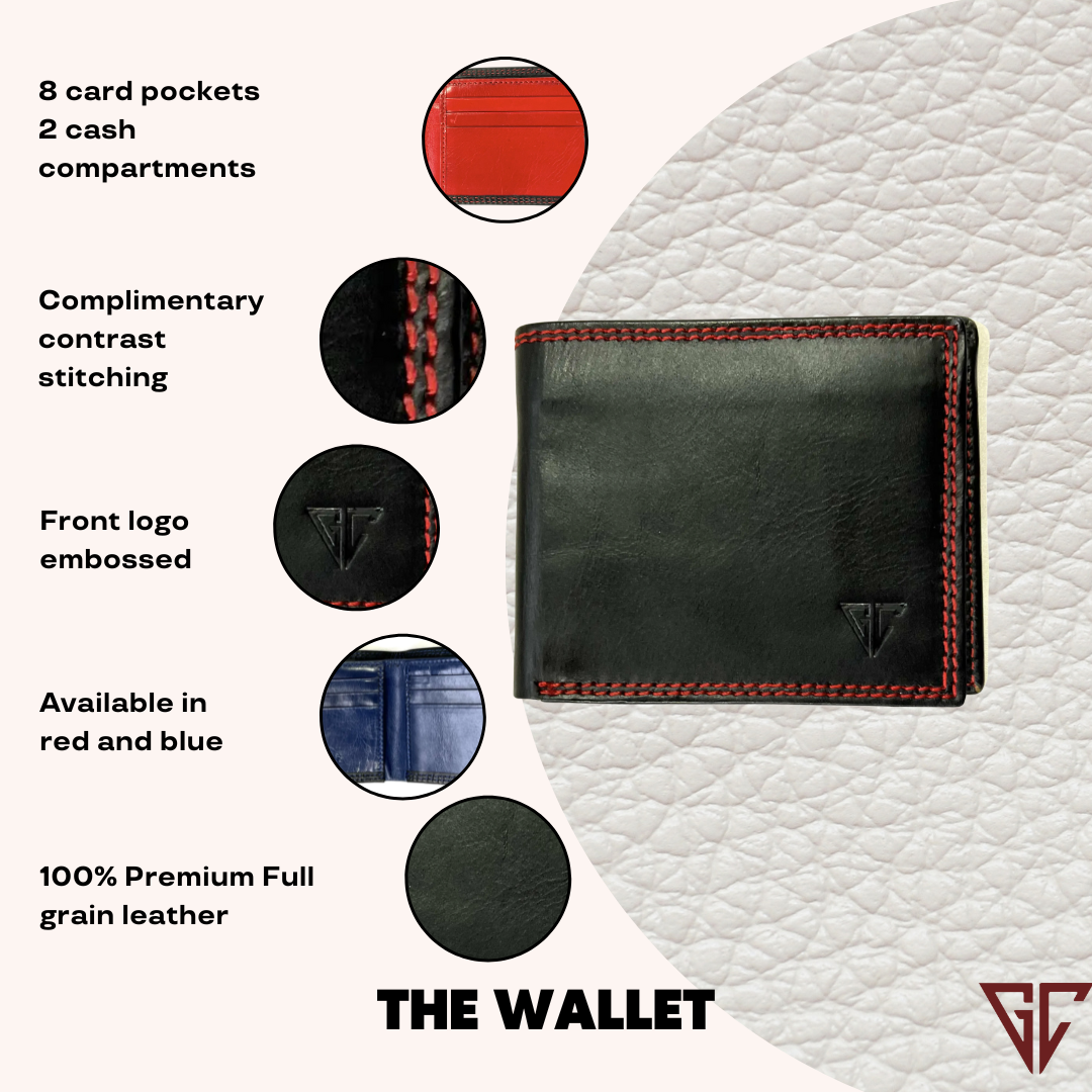 Leather Bifold Wallet-1M