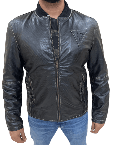 100% Top Grain Leather Jacket C14