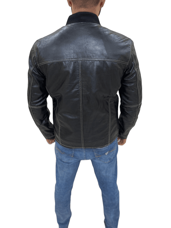 100% Top Grain Leather Jacket C14