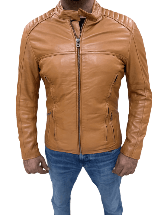 100% Top Grain Leather Jacket C5