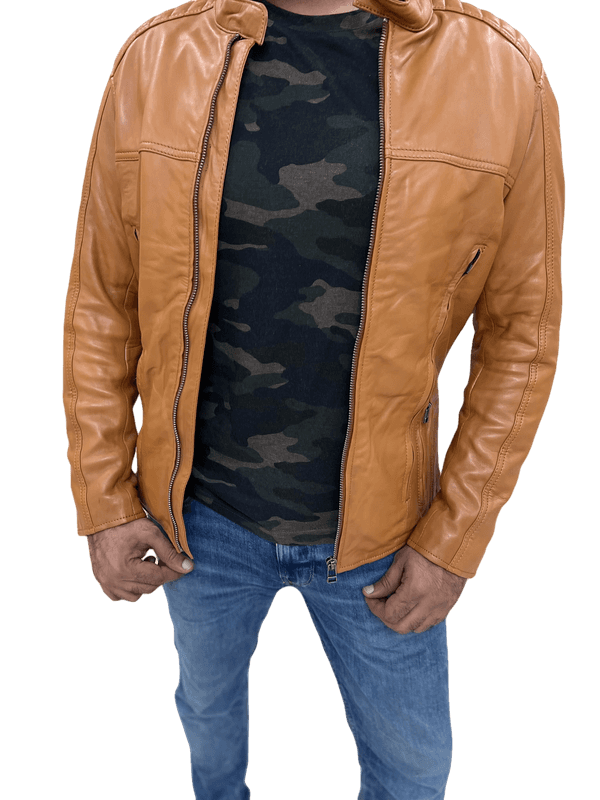 100% Top Grain Leather Jacket C5