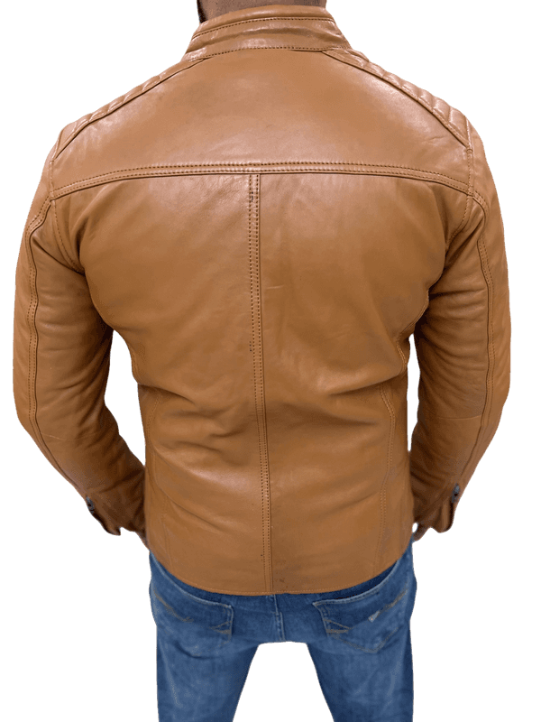 100% Top Grain Leather Jacket C5