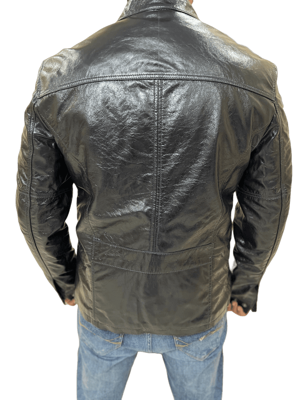 100% Top Grain Leather Jacket C6