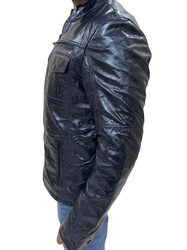 100% Top Grain Leather Jacket C6