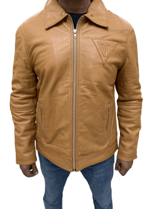 100% Top Grain Leather Jacket C7