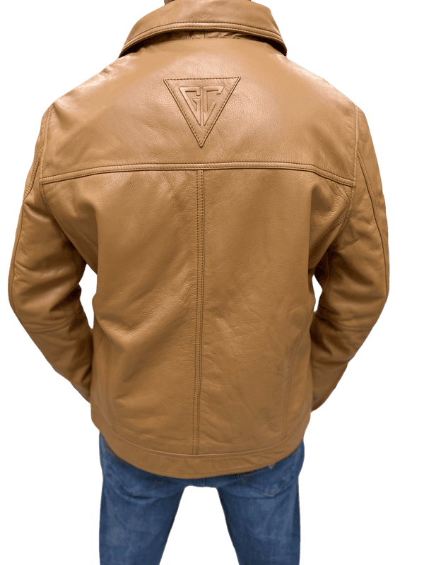 100% Top Grain Leather Jacket C7