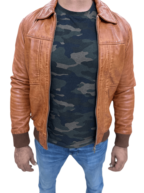 100% Top Grain Leather Jacket C9