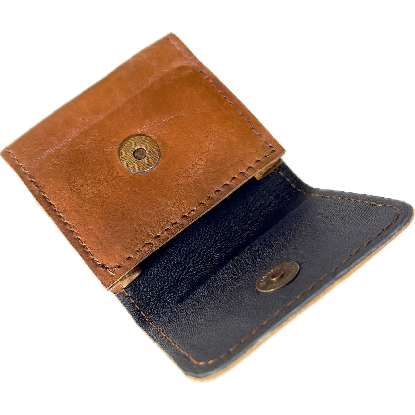 HAND SEWN LEATHER CARDHOLDER -STYLE 5B