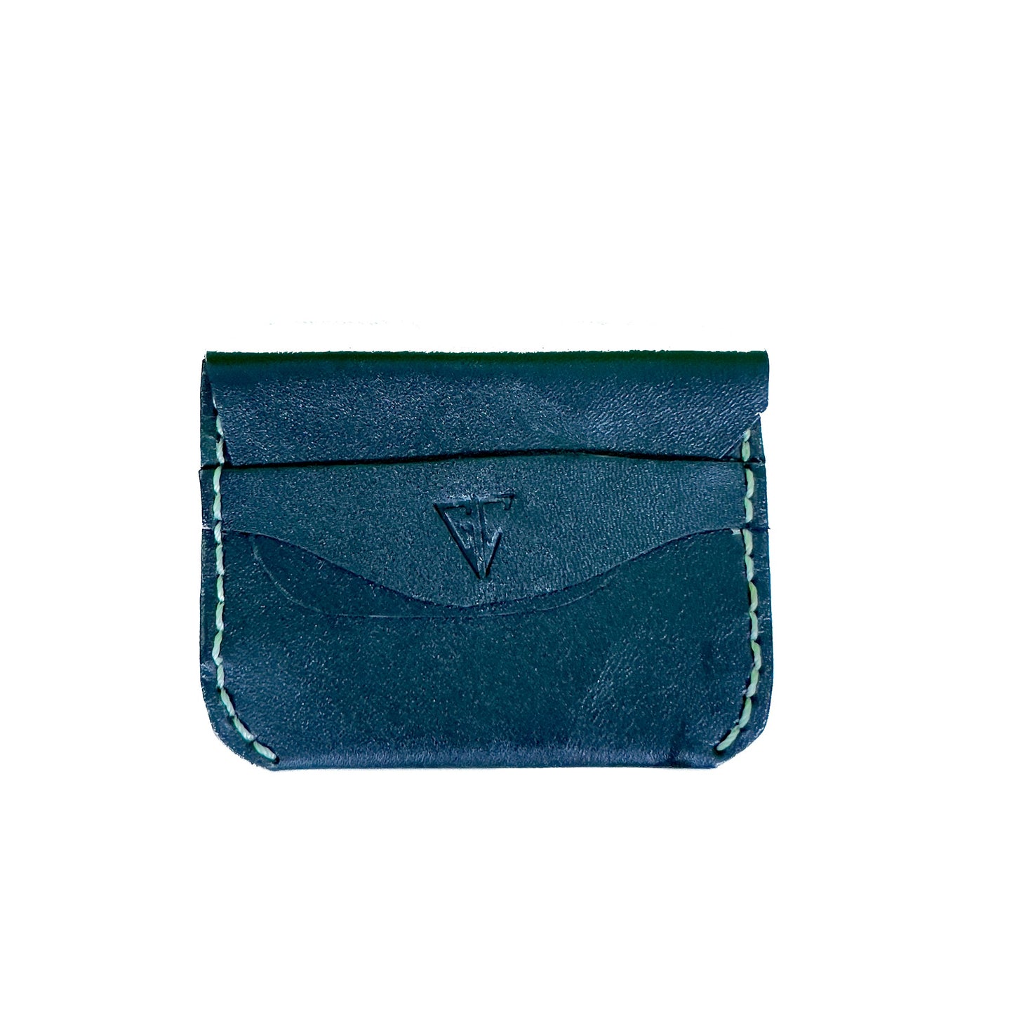 HAND SEWN LEATHER CARDHOLDER -STYLE 1-FLAP