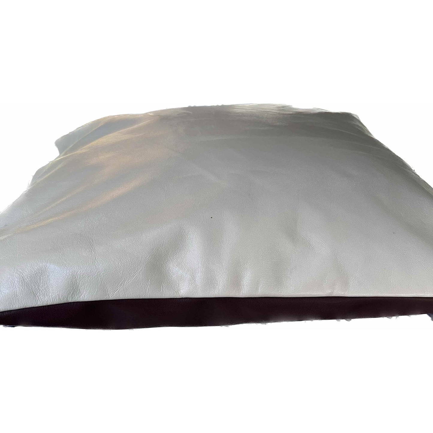 100% Full grain Leather Paradise Pillow Cover