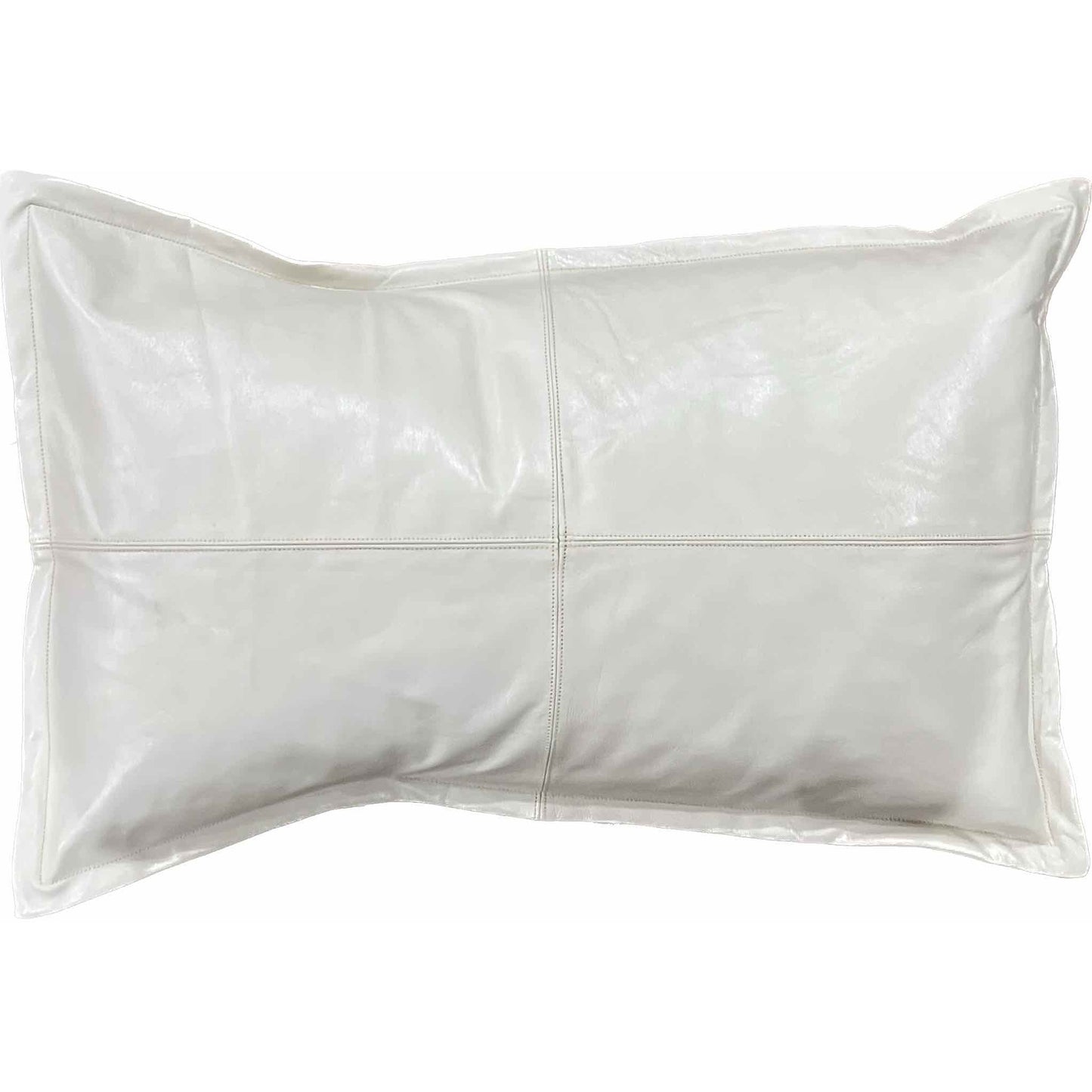 100% Full grain Leather Paradise Pillow Cover