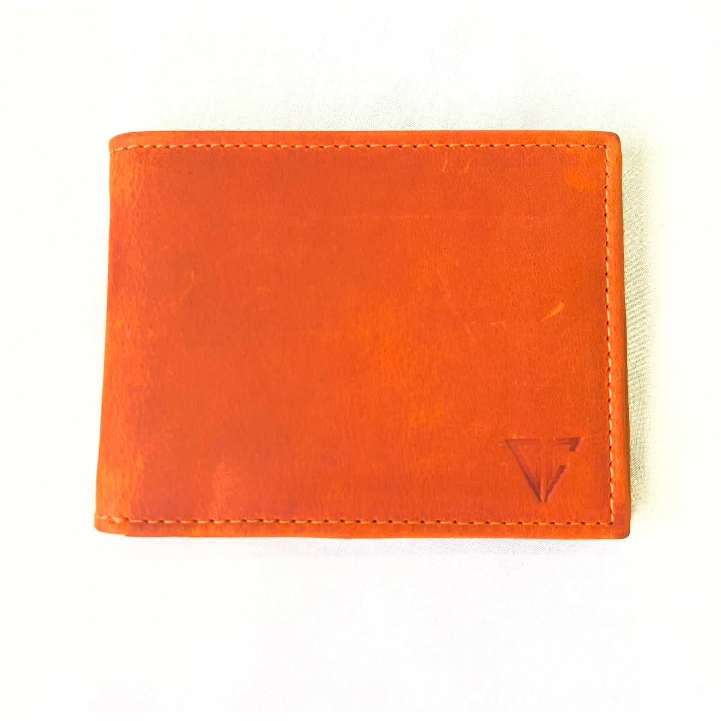 Tan Leather RFID Slim ID Wallet