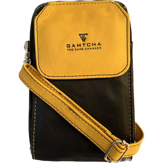 Leather Crossbody Cellphone Bag