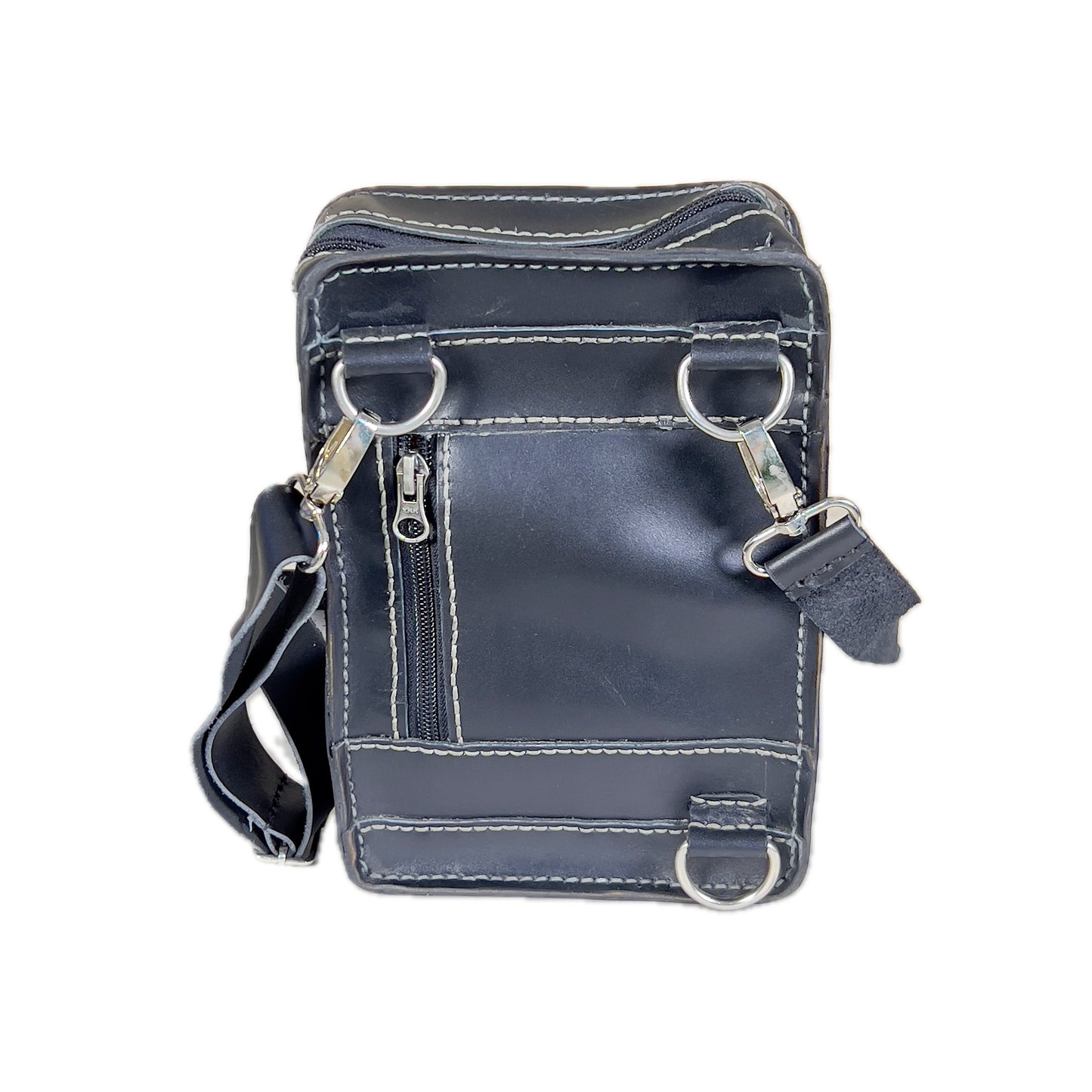 The hand stitched Nomad Messenger Leather bag- M12