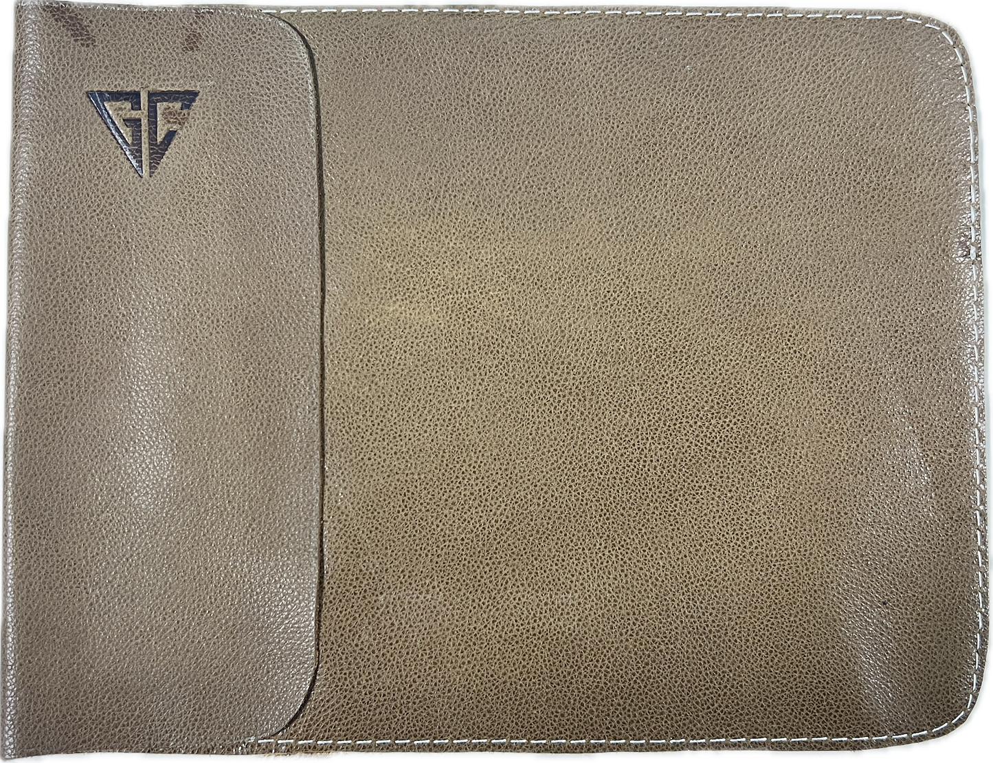 2 in 1 Leather Laptop, ipad Sleeve & Desk Mat