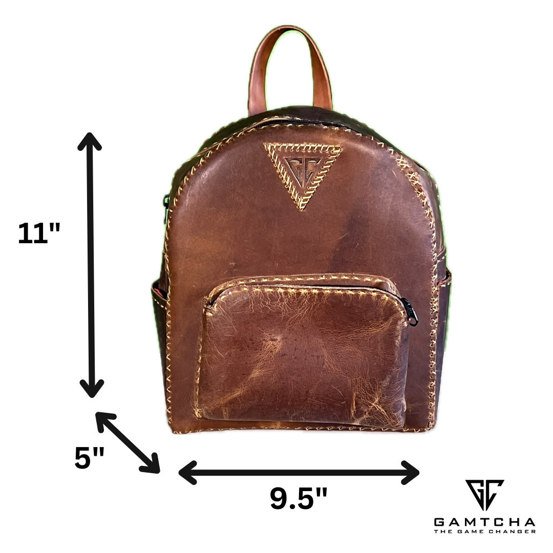 THE HANDMADE LEATHER MINI BACKPACK M4