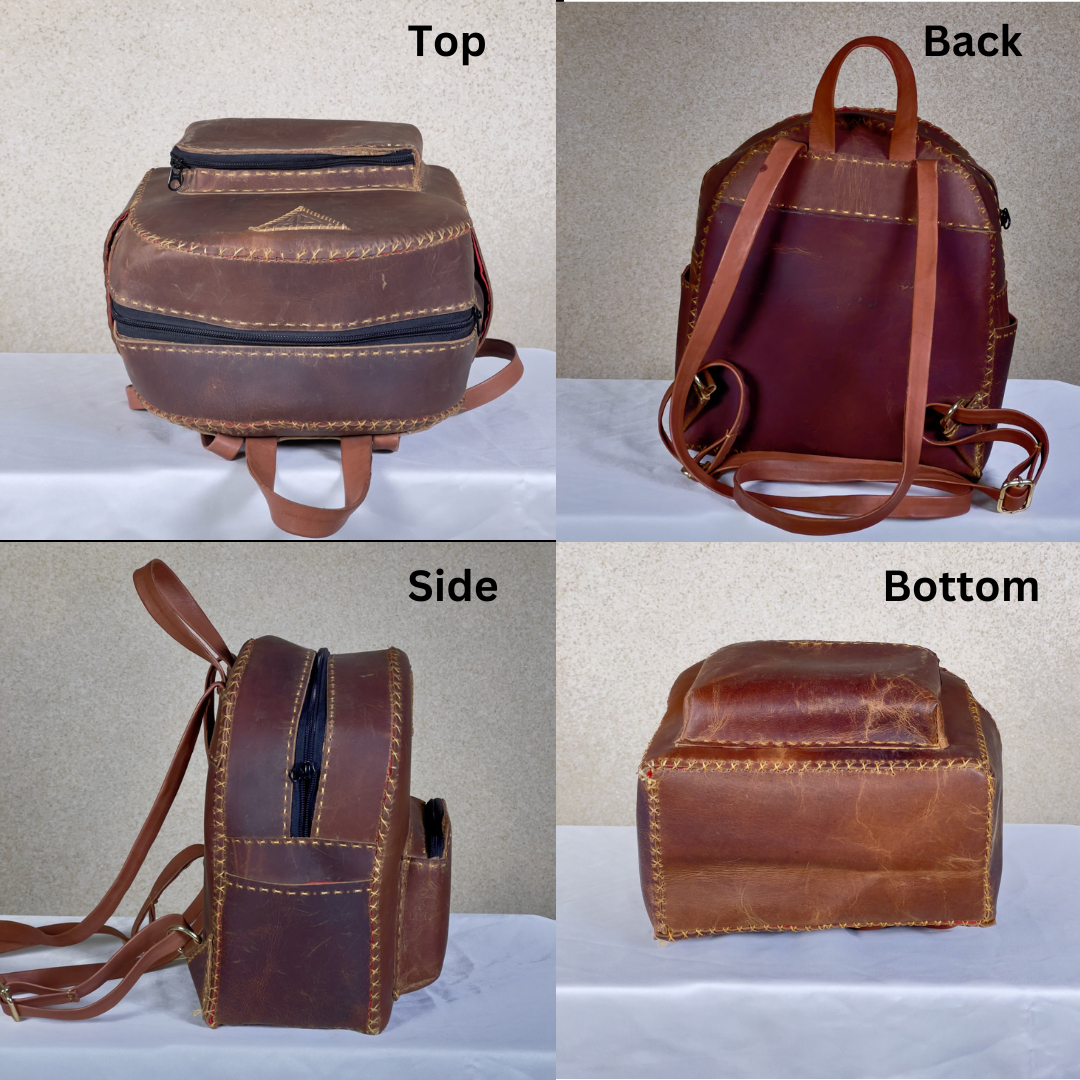 THE HANDMADE LEATHER MINI BACKPACK M4