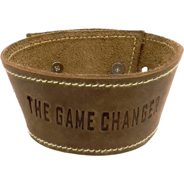 2 IN 1-LEATHER COFFEE SLEEVE AND SCUFF BRACELET - Image 5