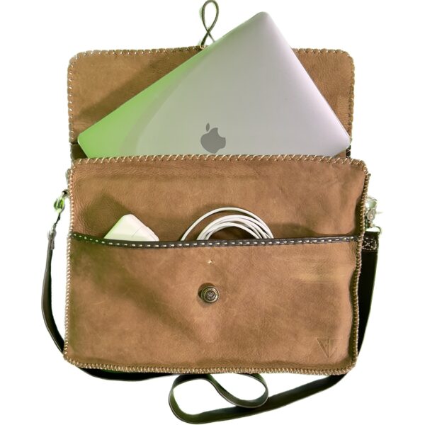 Handmade Messenger Laptop - Image 5