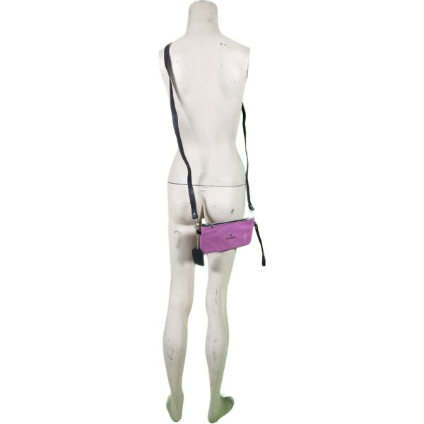 MODERN LEATHER WRISTLET AND CROSSBODY BAG - Image 19