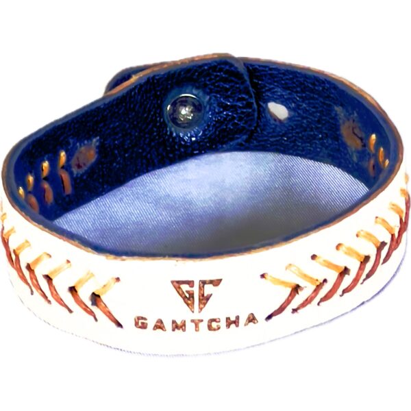 HAND CRAFTED Leather Bracelet ARROW STITCH-1E - Image 3