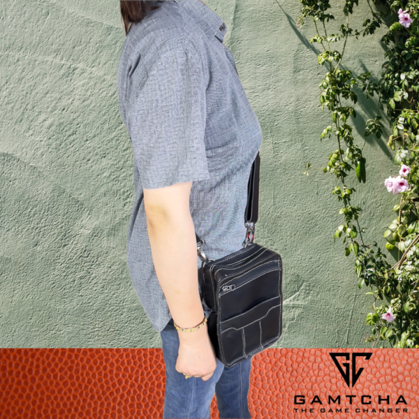 The hand stitched Nomad Messenger Leather bag- M12 - Image 5