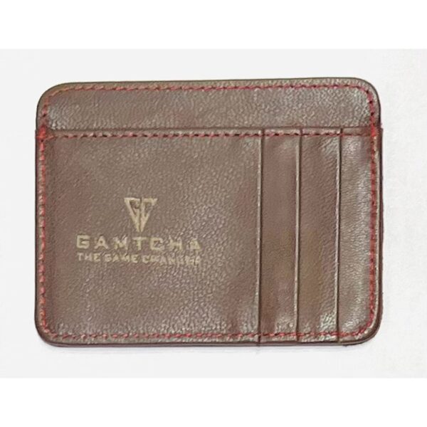 Minimalist Leather Card & ID Holder - Image 3