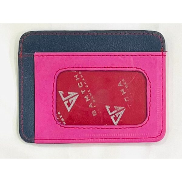 Minimalist Leather Card & ID Holder - Image 4