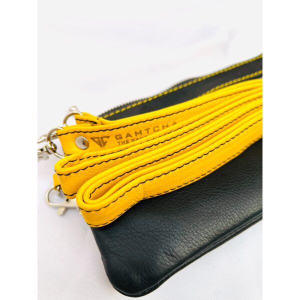 MODERN LEATHER WRISTLET AND CROSSBODY BAG - Image 8