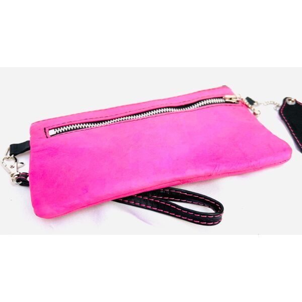 MODERN LEATHER WRISTLET AND CROSSBODY BAG - Image 11