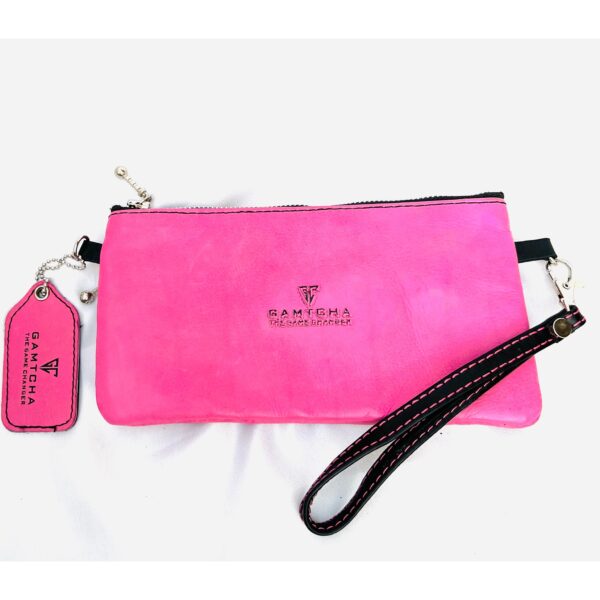 MODERN LEATHER WRISTLET AND CROSSBODY BAG - Image 12