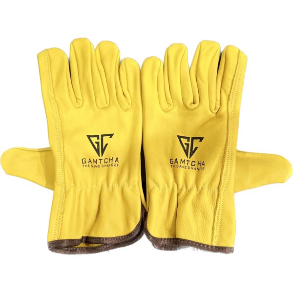 MUTLIPURPOSE COW LEATHER DRIVER GLOVES - Image 2