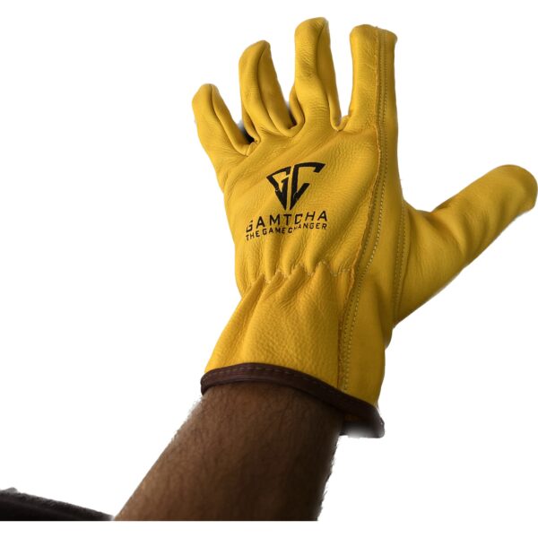 MUTLIPURPOSE COW LEATHER DRIVER GLOVES - Image 5