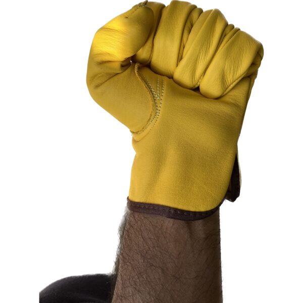 MUTLIPURPOSE COW LEATHER DRIVER GLOVES - Image 6
