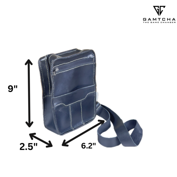 The hand stitched Nomad Messenger Leather bag- M12 - Image 3