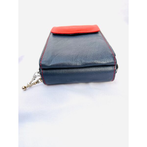Leather Crossbody Cellphone Bag - Image 19
