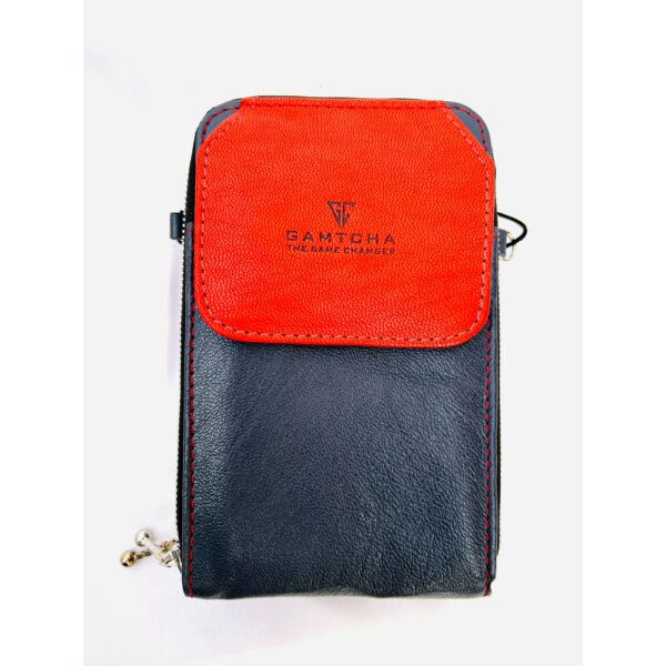 Leather Crossbody Cellphone Bag - Image 20