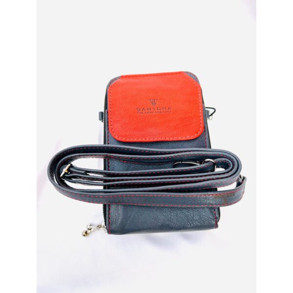 Leather Crossbody Cellphone Bag - Image 21