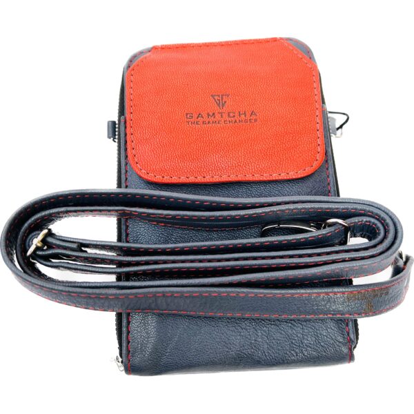 Leather Crossbody Cellphone Bag - Image 22