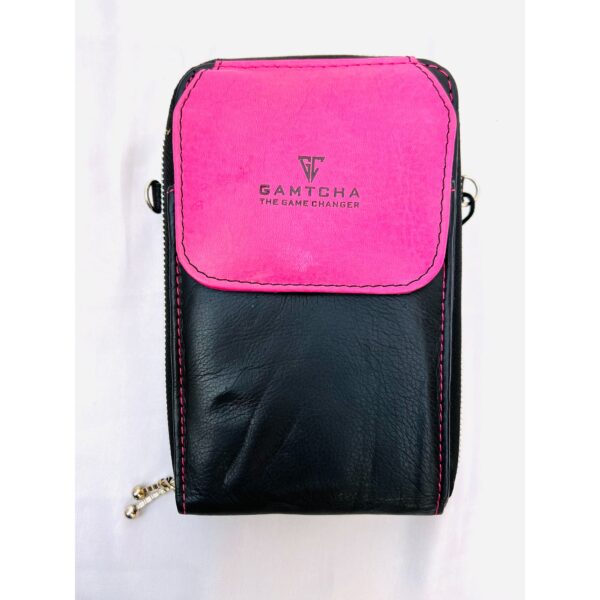 Leather Crossbody Cellphone Bag - Image 14