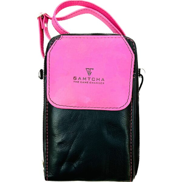 Leather Crossbody Cellphone Bag - Image 16