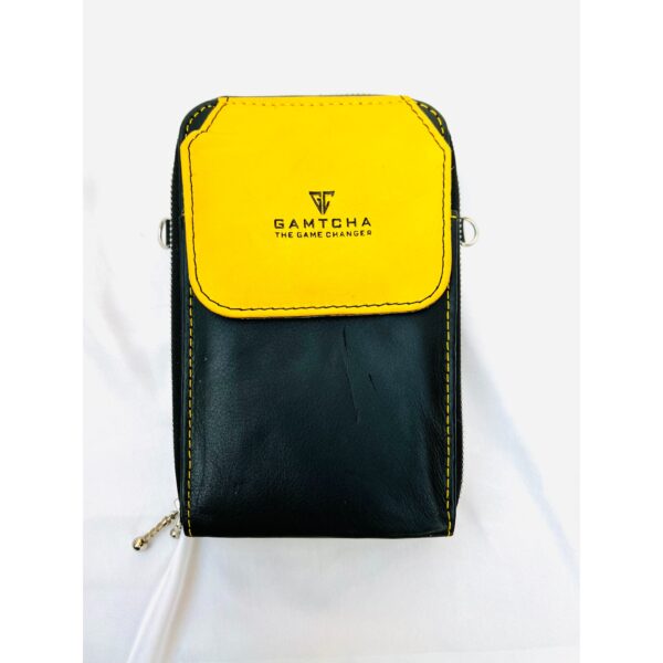 Leather Crossbody Cellphone Bag - Image 25