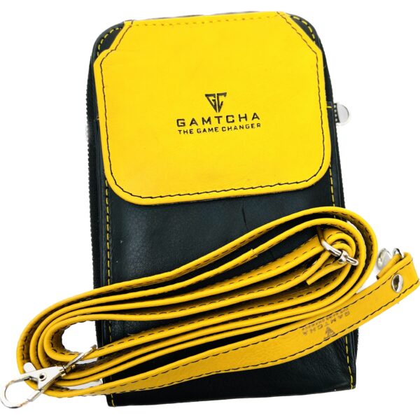 Leather Crossbody Cellphone Bag - Image 26