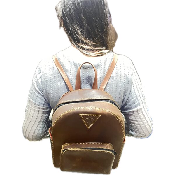 THE HANDMADE LEATHER MINI BACKPACK M4 - Image 5