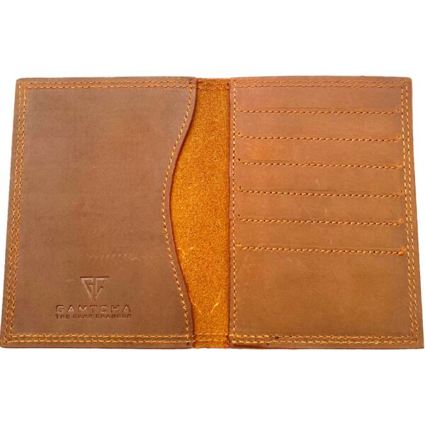THE TOURIST PASSPORT LEATHER WALLET - Image 13