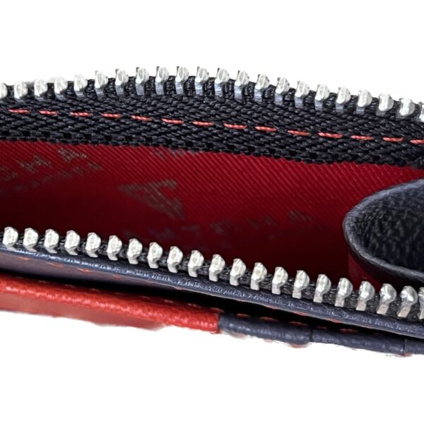Leather Card Holder with Key Ring - Image 4