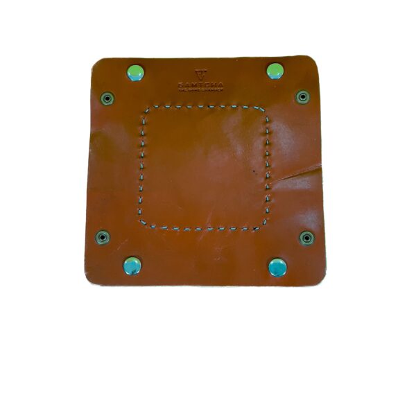 VINTAGE TOP GRAIN LEATHER TRAY-DESK ORGANIZER - Image 11