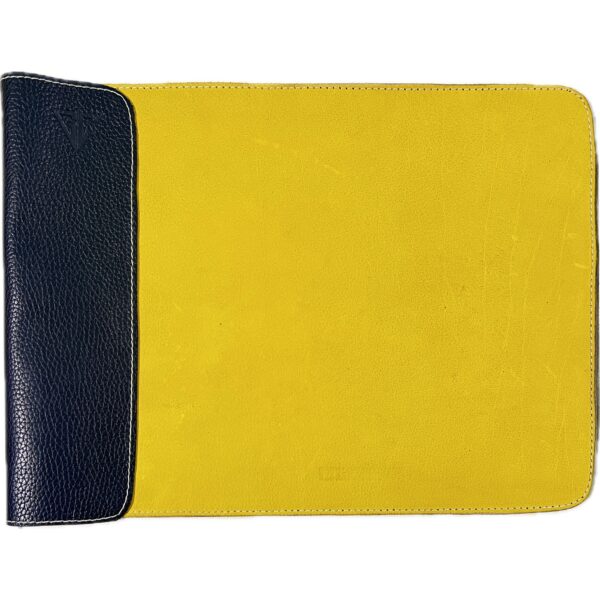 2 in 1 Leather Laptop, ipad Sleeve & Desk Mat - Image 4