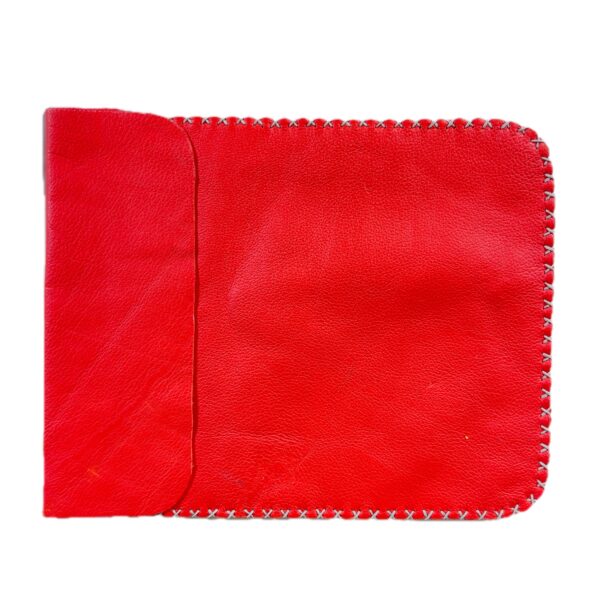 Handmade Leather laptop sleeve plus desk mat - Image 7